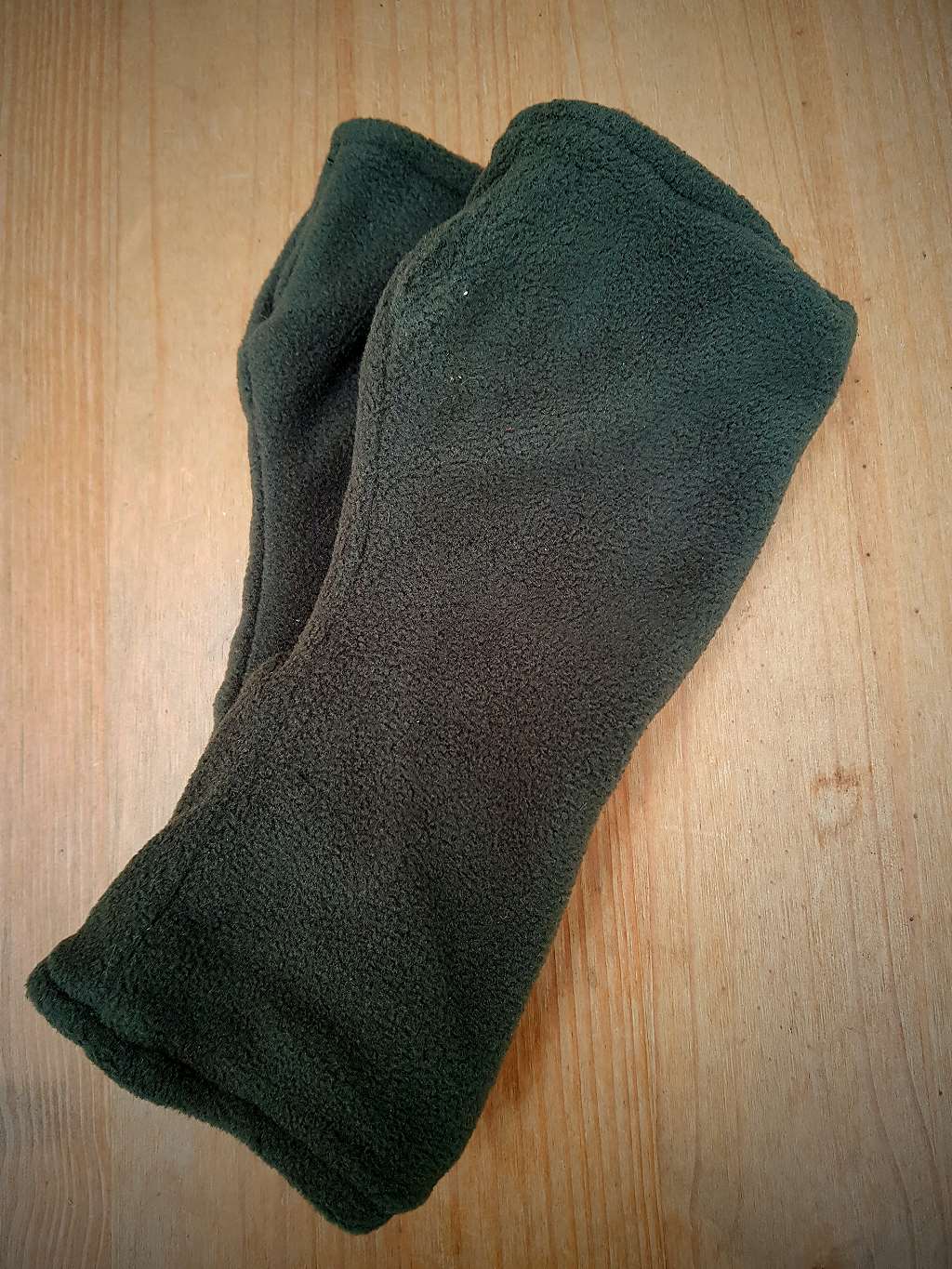 Armstulpen Fleece Khakigrün