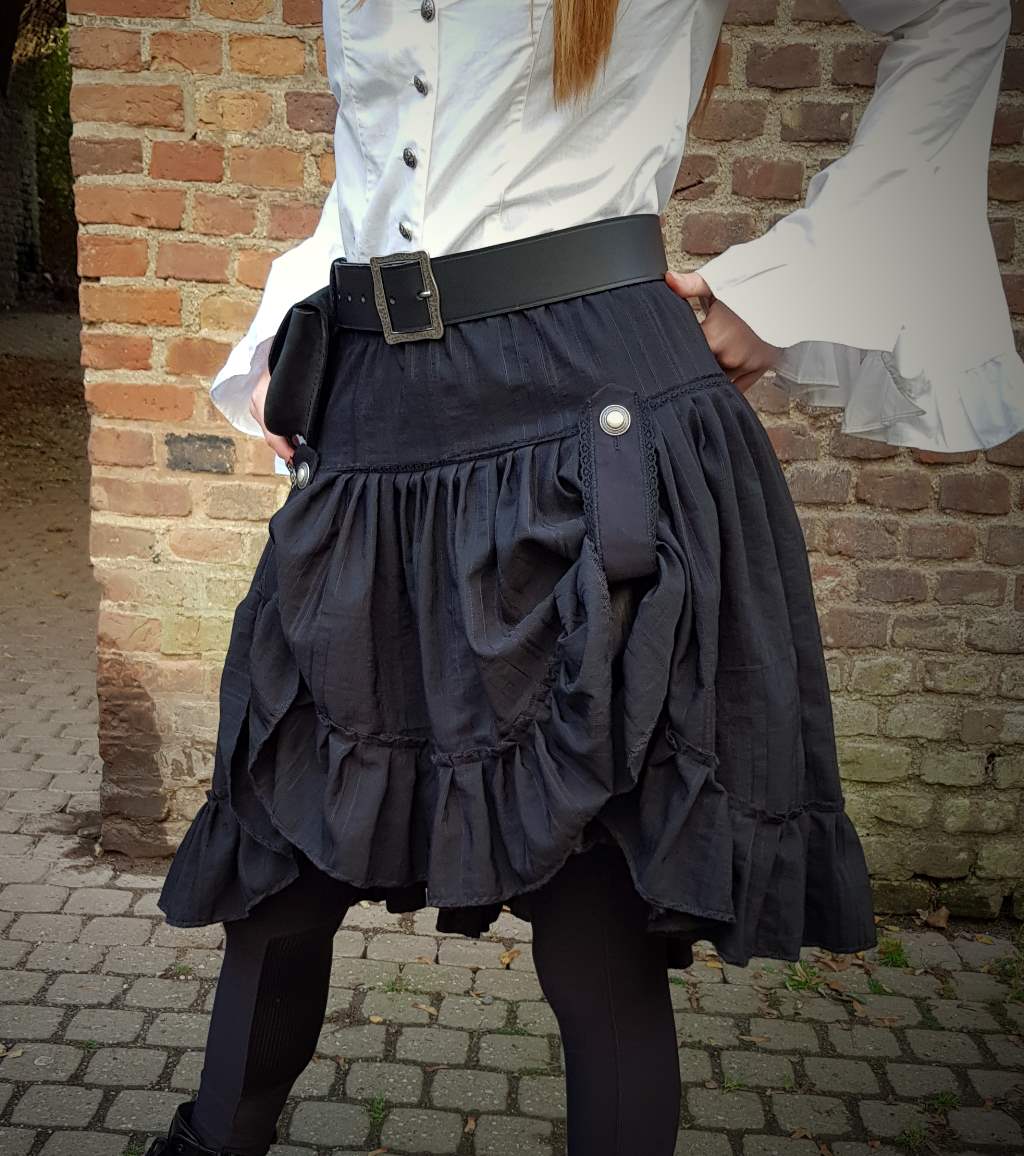 Piraten Rock Steampunk schwarz