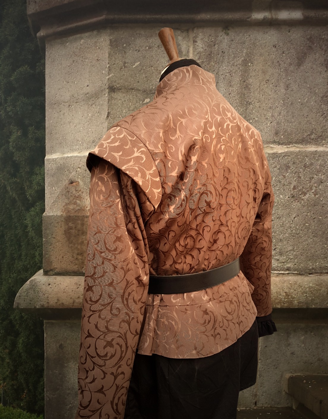 Renaissance Doublet Jacke braun