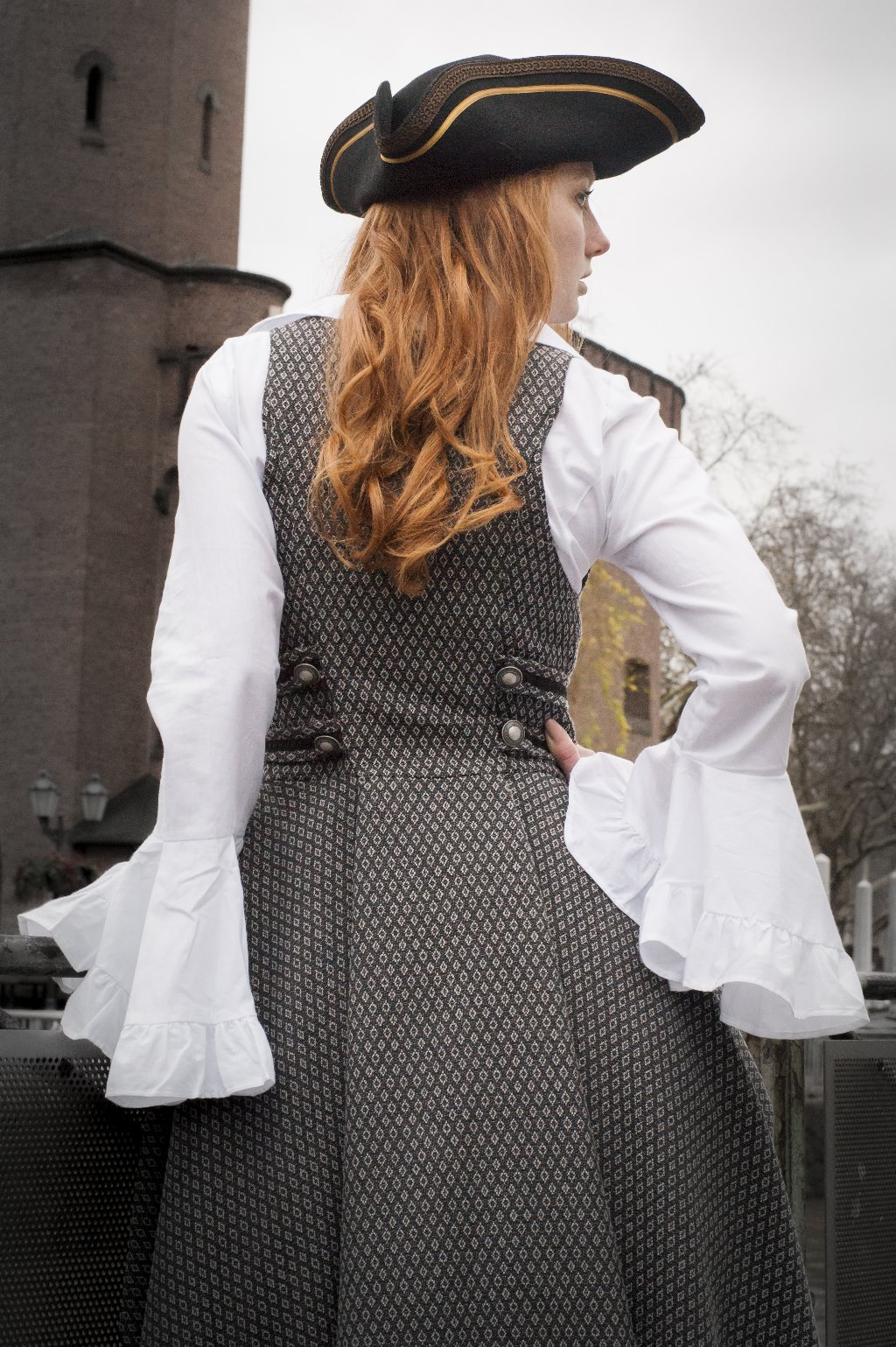 Steampunk Corsage Tail