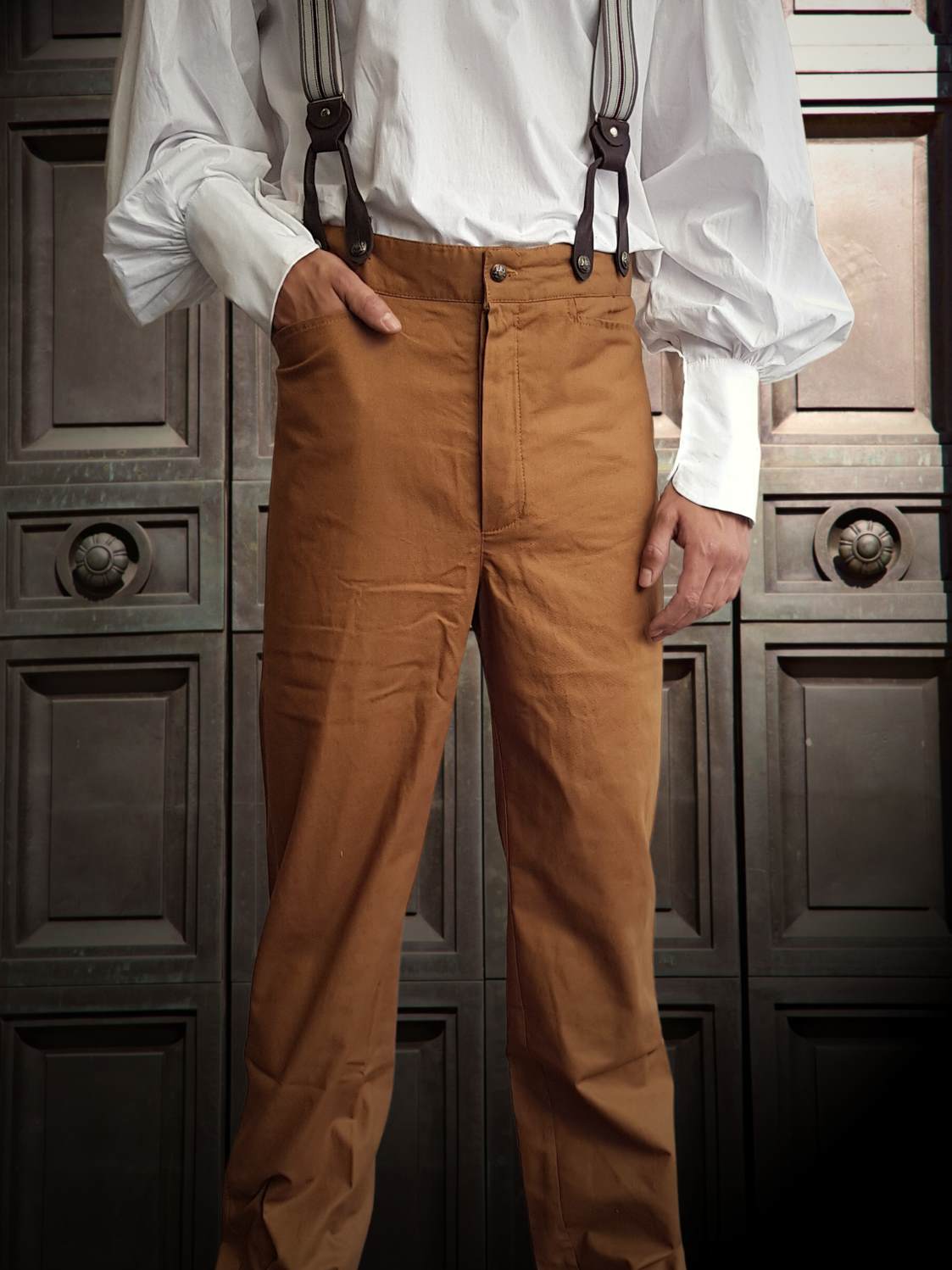 Gründerzeit Hose Clay caramel