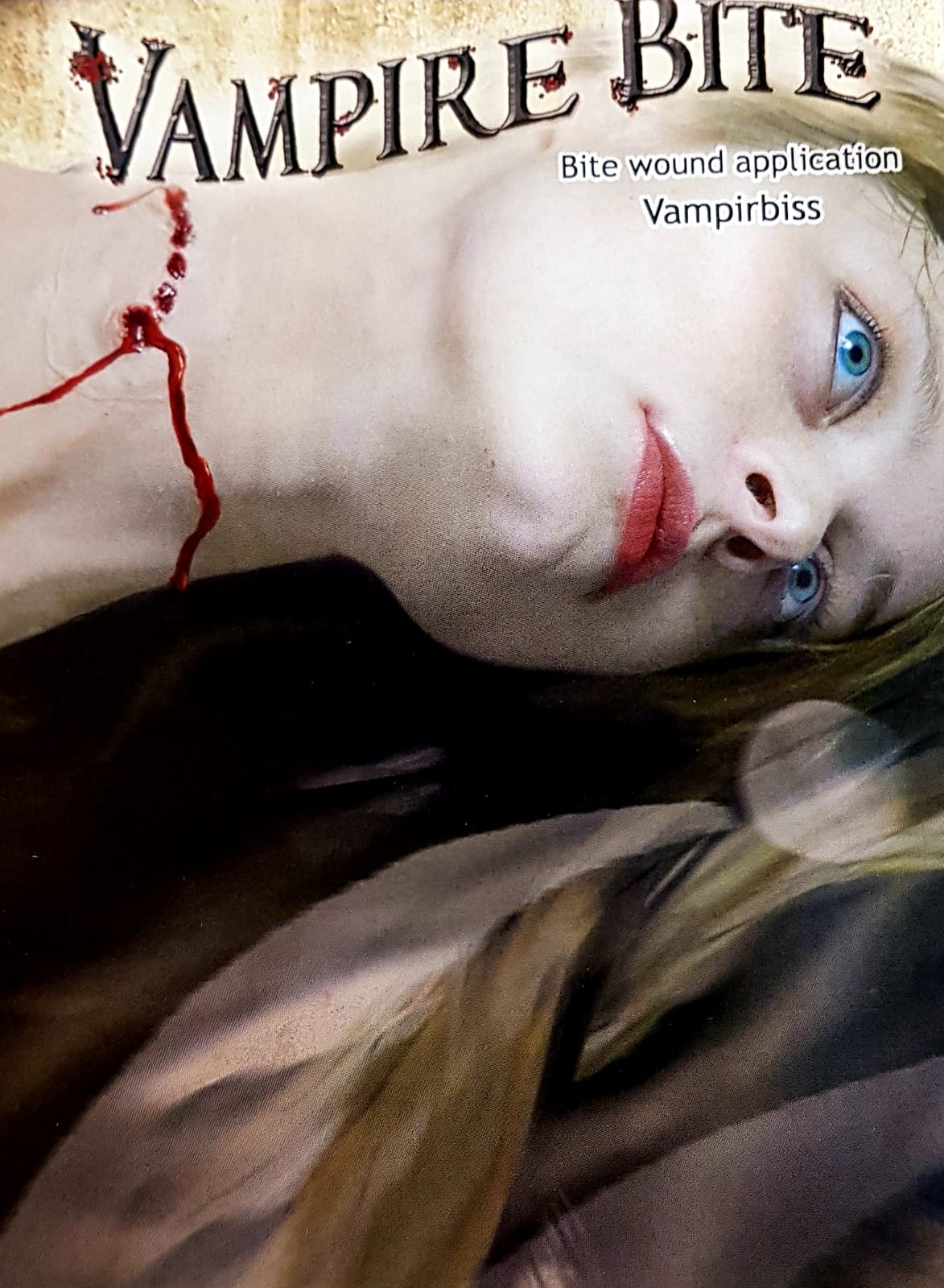 Vampirbiss Latex Wunde