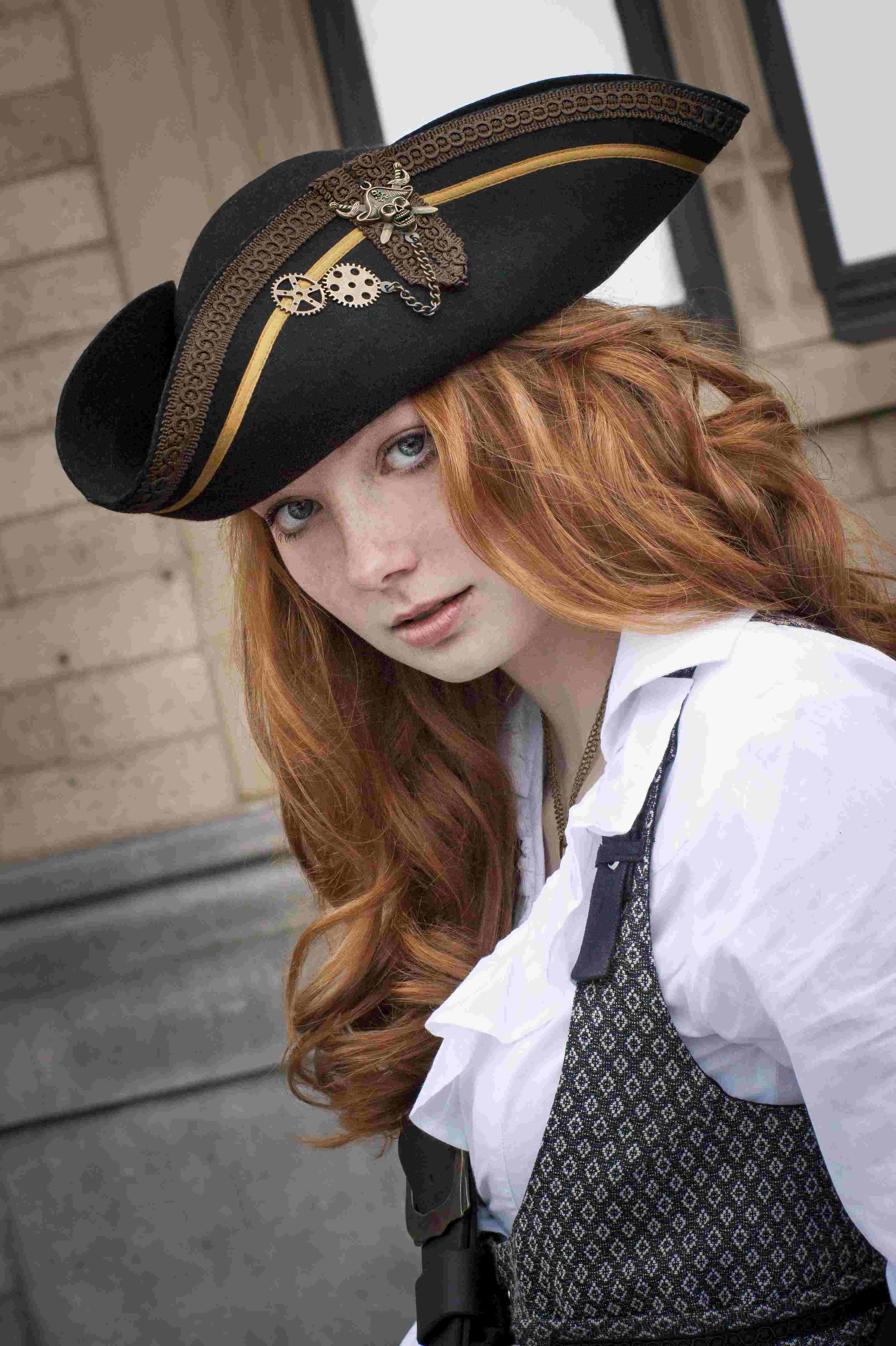 Steampunk Piraten Dreispitz unisex